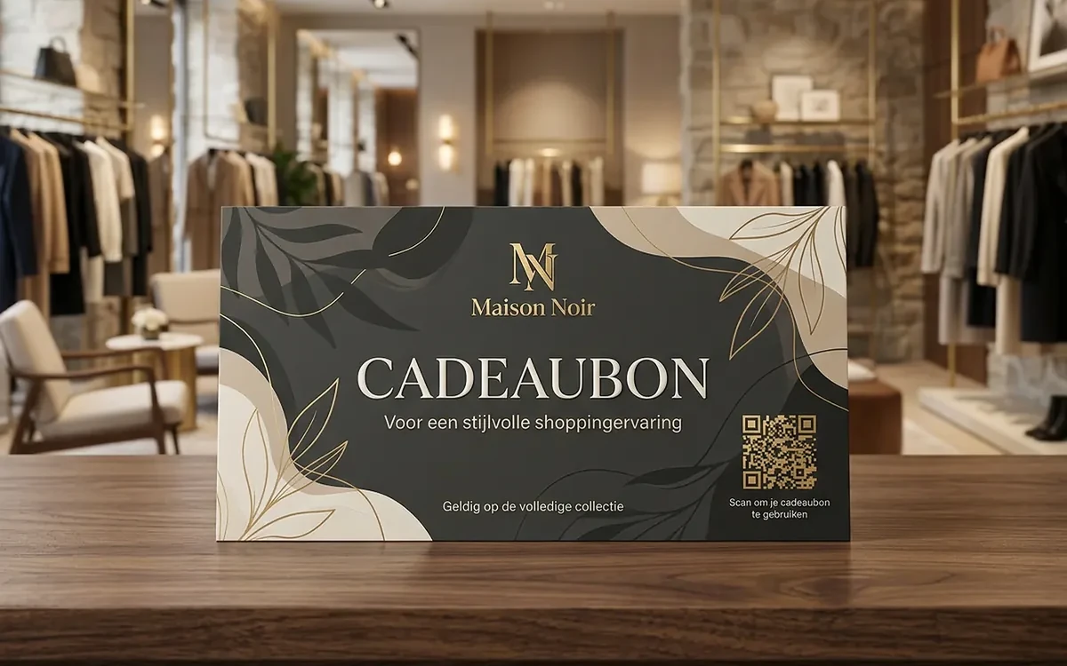 Gift card as a strong extension of a brand experience.